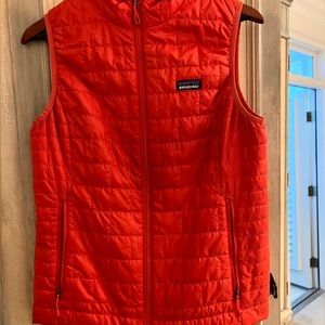 Patagonia Red Nano-Puff Vest
